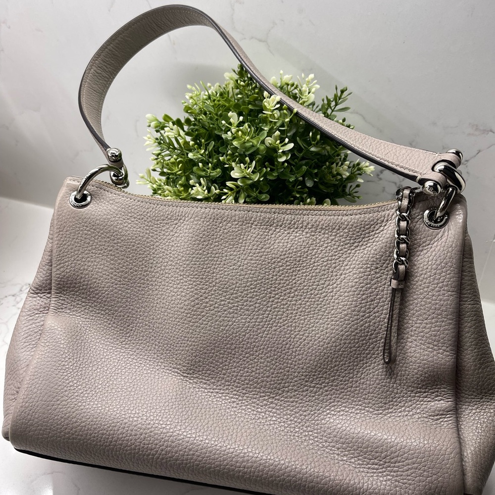 Coach Leather Shoulder Bag - Picture 3 of 8